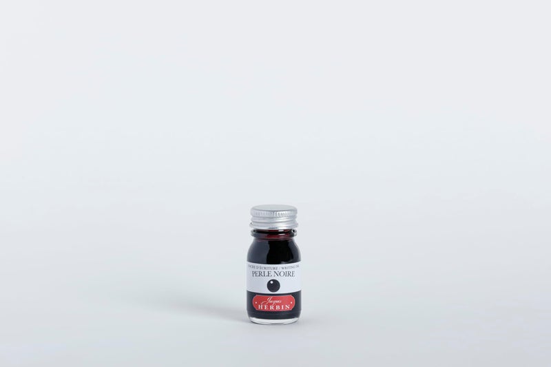 Jacques Herbin Herbin Fountain Pen Ink - 10ml Bottled - Perle Noire - Image 3